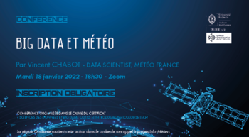 Conférence ZOOM : Big Data et Météo