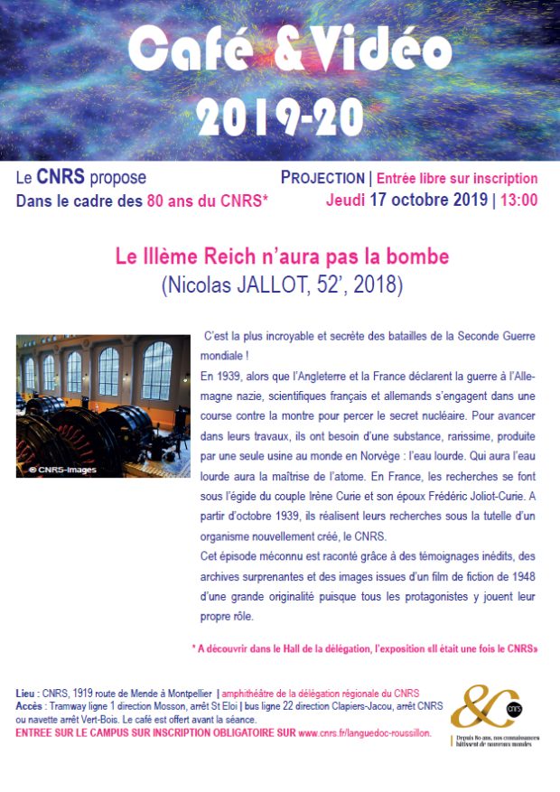 CNRS-Café Vidéo