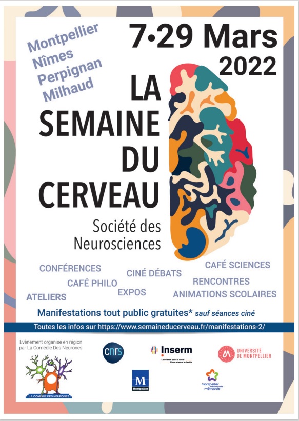 Semaine du Cerveau – 24ème édition du 14 au 20 mars 2022