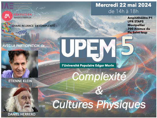 Conférence de l’Université Populaire Edgar Morin