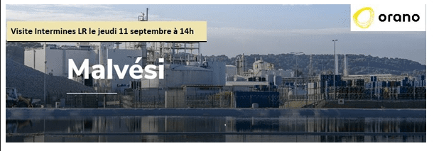 Visite de l’usine de conversion d’Orano à Malvési / Intermines LR