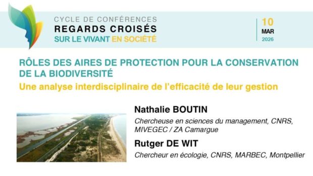 Conférences « Regards croisés sur le vivant en société »