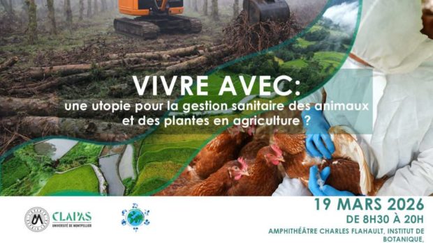 Colloque:Vivre avec : une utopie pour la gestion sanitaire des animaux et des plantes en agriculture ?