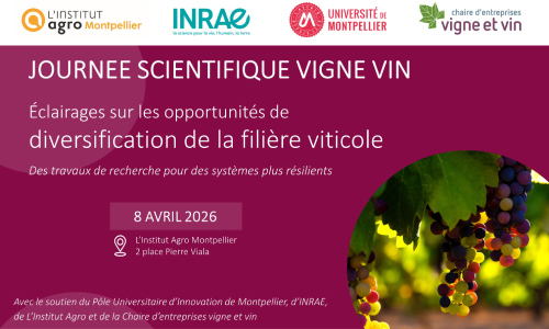 Journée Scientifique Vigne Vin Éclairages sur les opportunités de diversification de la filière viticole