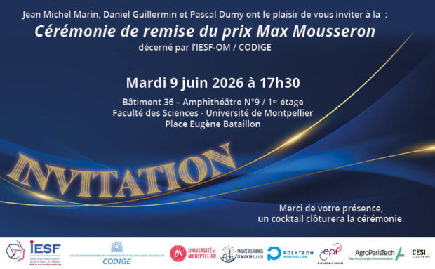 Cérémonie prix Max Mousseron
