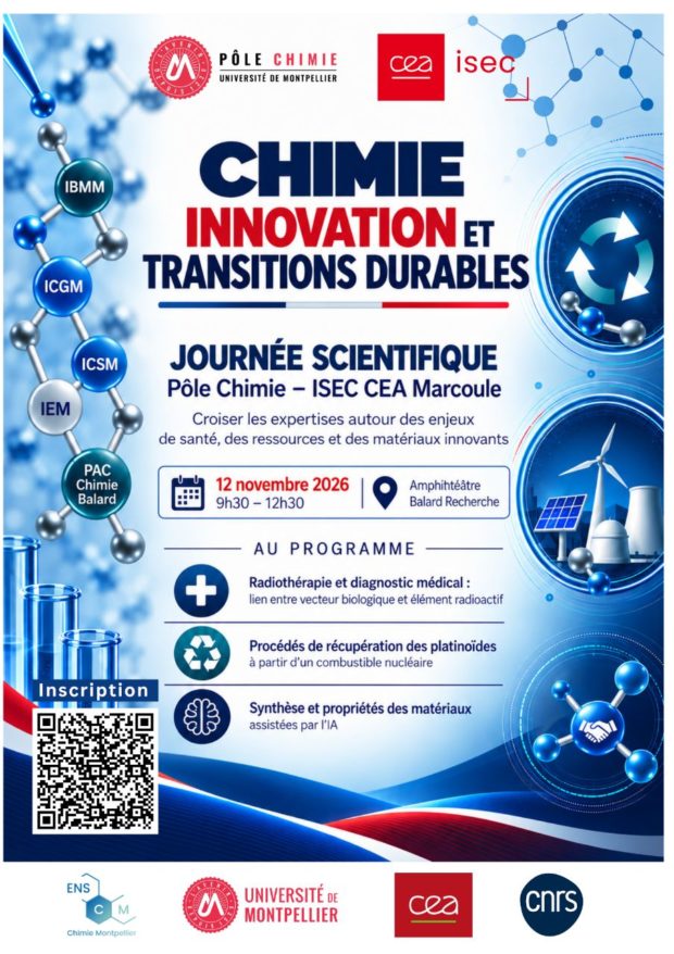 Journée scientifique Pôle Chimie – ISEC CEA Marcoule